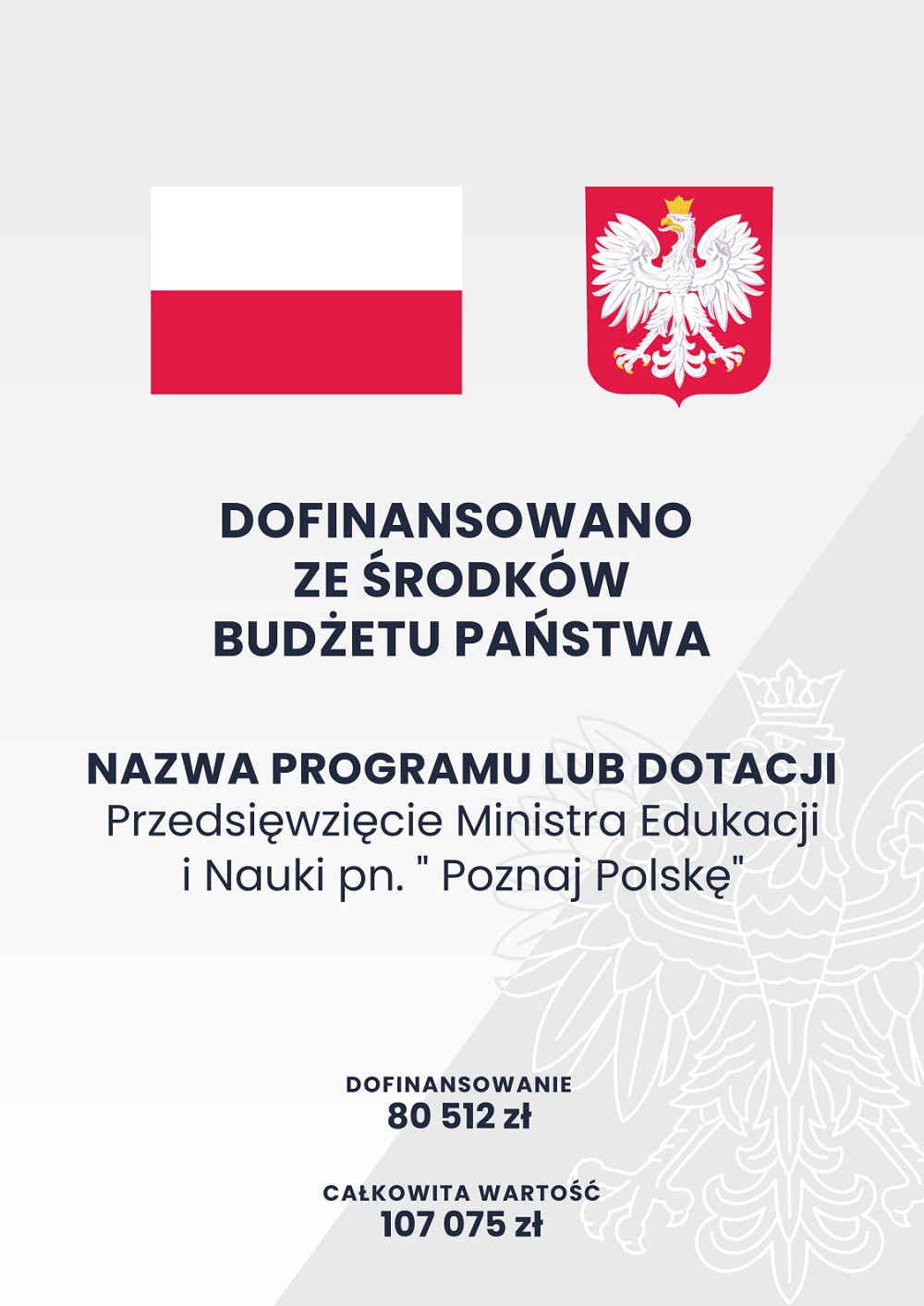 plakat Poznaj Polske